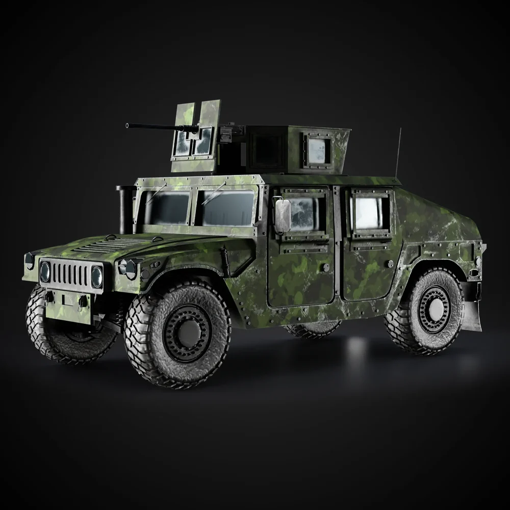 Em Military Vehicle