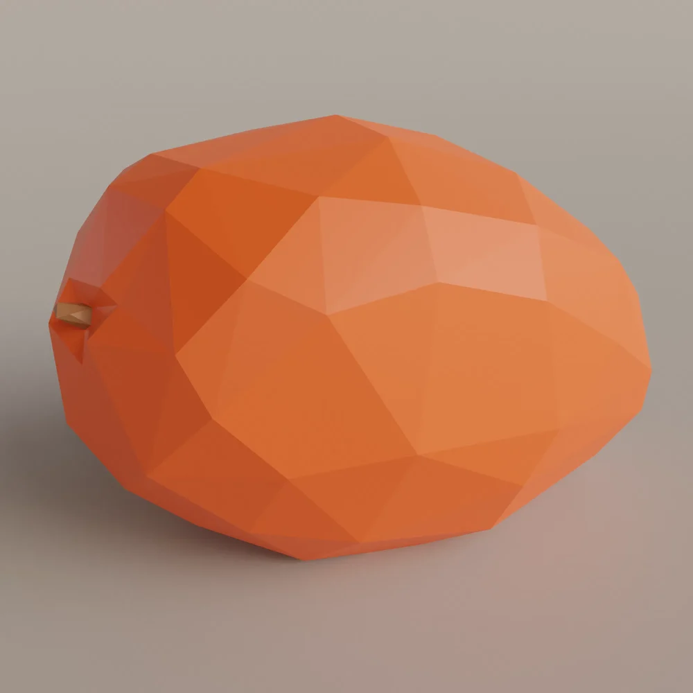 Low Poly Mango