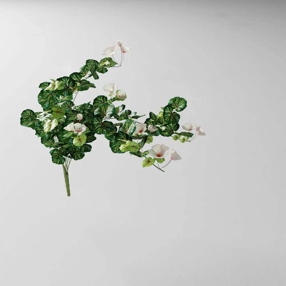 Artificial Tendril Pink Geranium V1