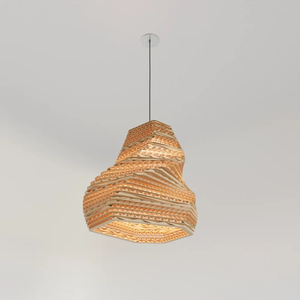 Cardboard Light Fixture Parametric