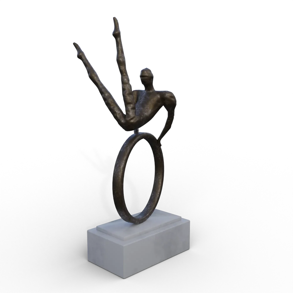 Gymnast Statue