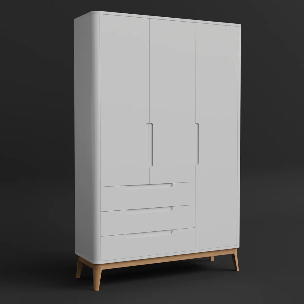 Roupeiro Boom 3 Portas Reller