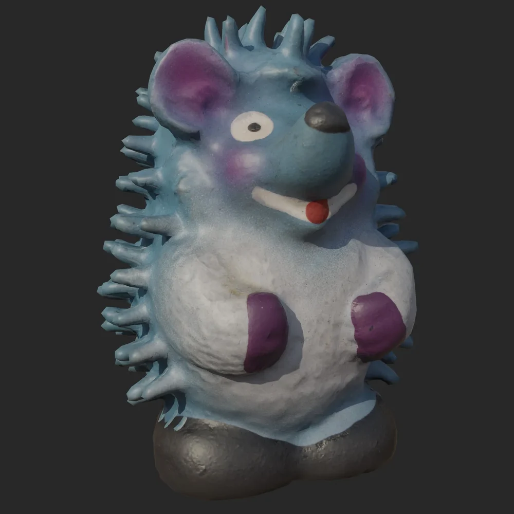 model: Dog Toy Hedgehog