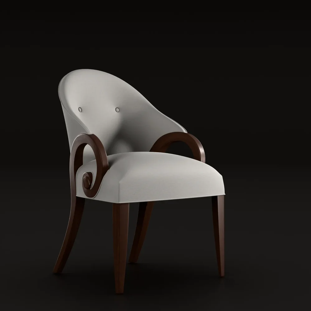 Curlicue Dining Chair By Christopher Guy