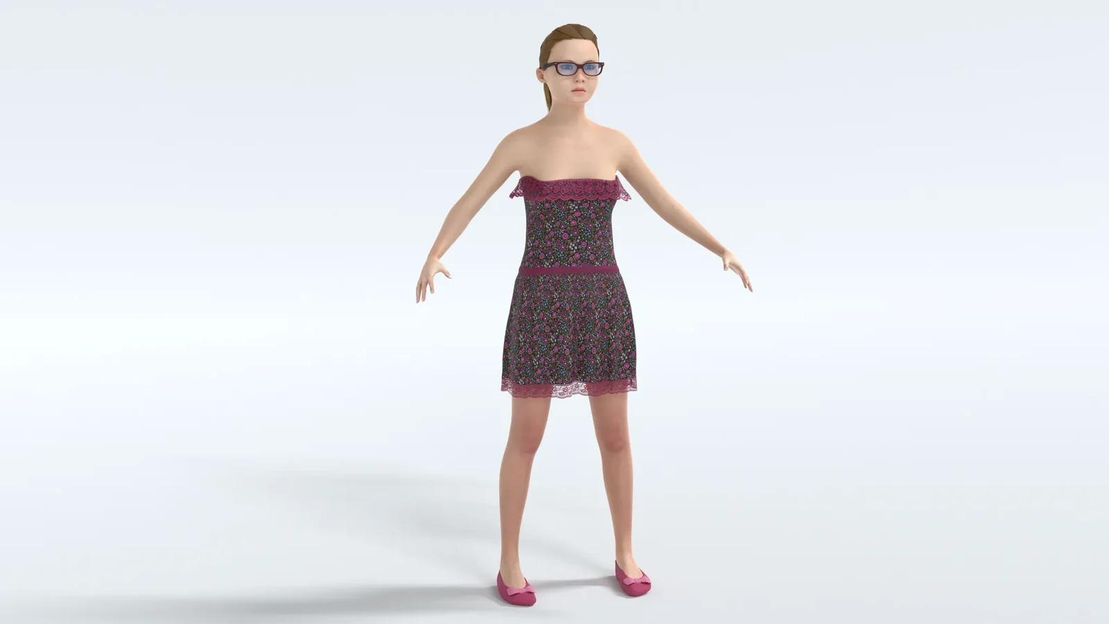 Joanna Character Rigged