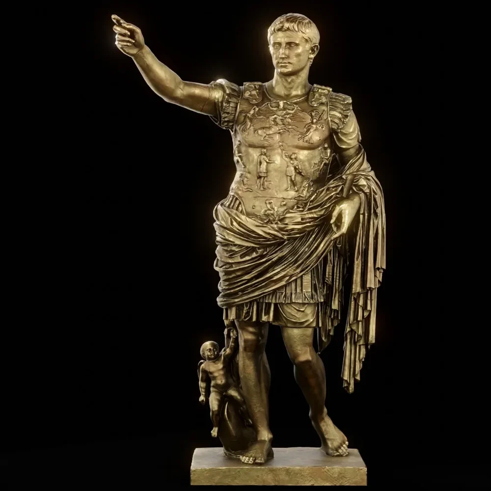 Brass Augustus Prima Porta