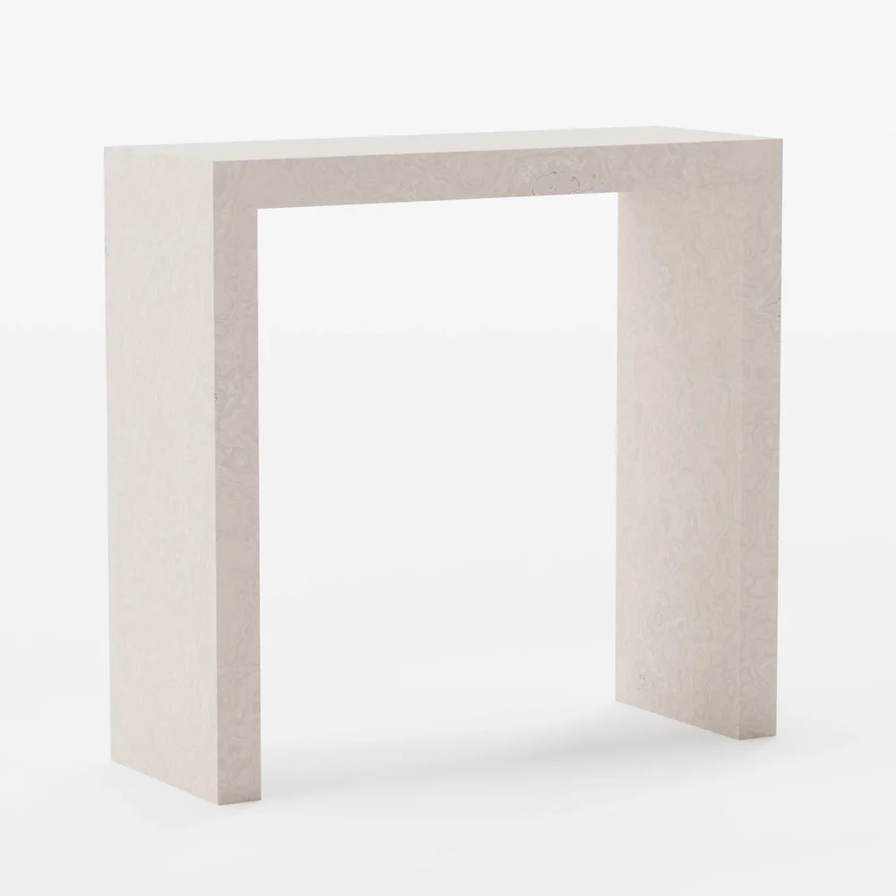 Craig Modern Gray Finish Console Table