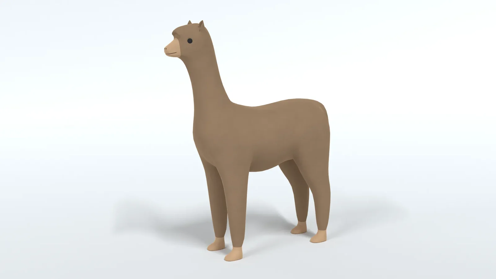 Cartoon Alpaca
