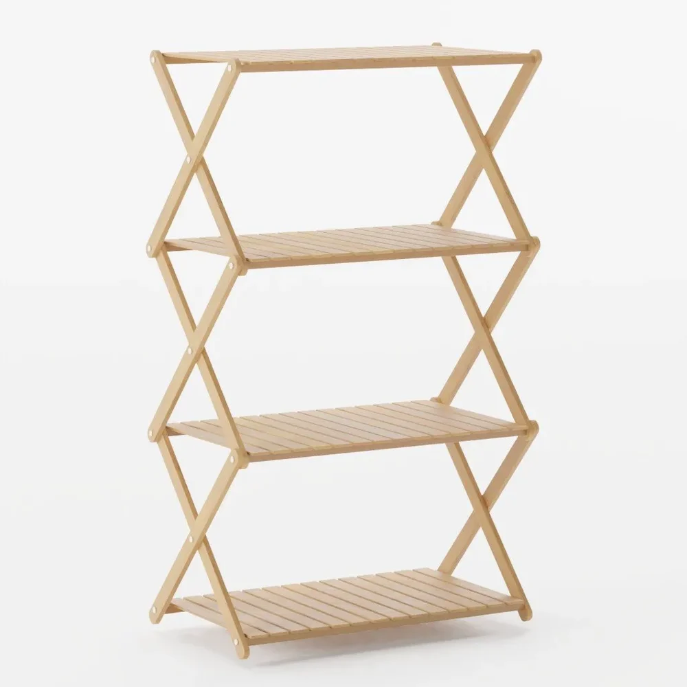 X Wooden Rack