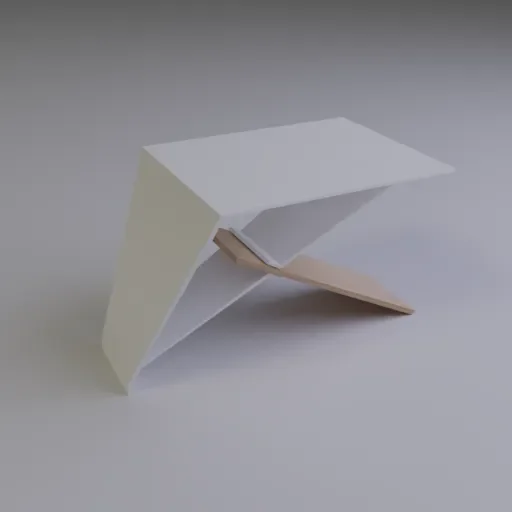 Aluminium&Wood Table
