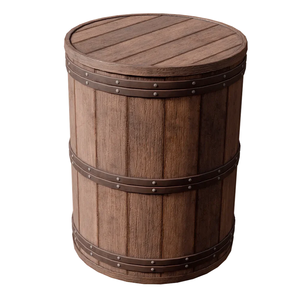 Wooden Barrel