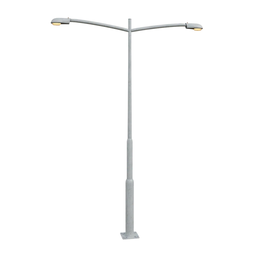 Street Lamp Post Double