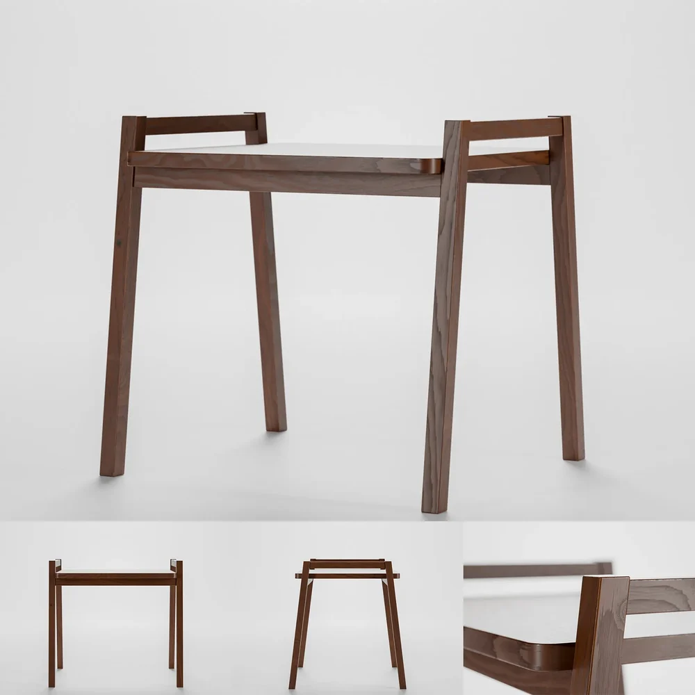 Wooden Dining Stool