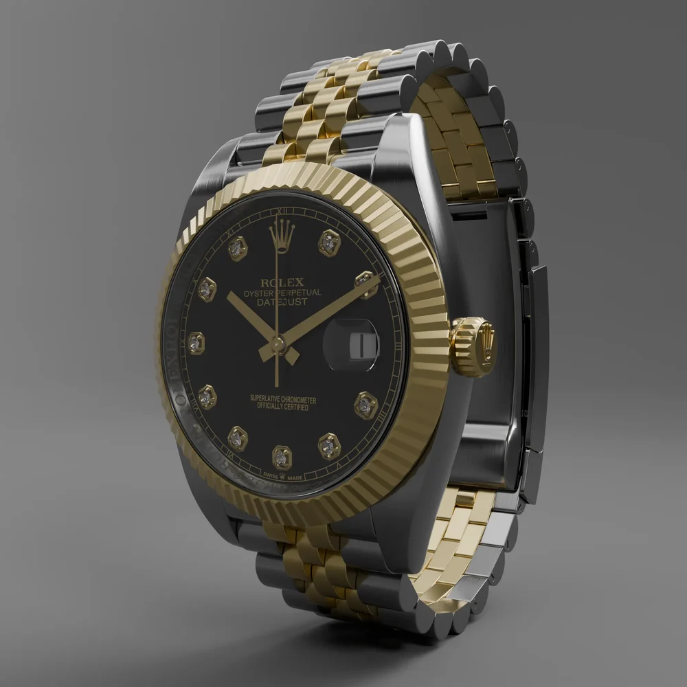 Rolex Datejust 41 Bright Black Dial