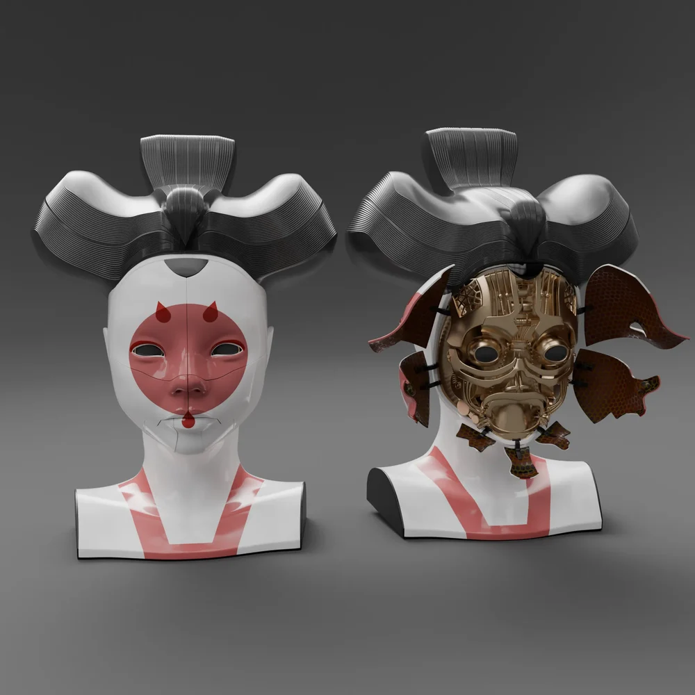 Ghost In The Shell Geisha