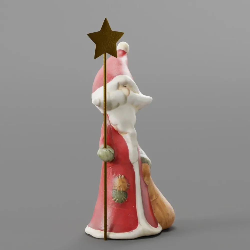 Santa Claus Statue 3d Scan