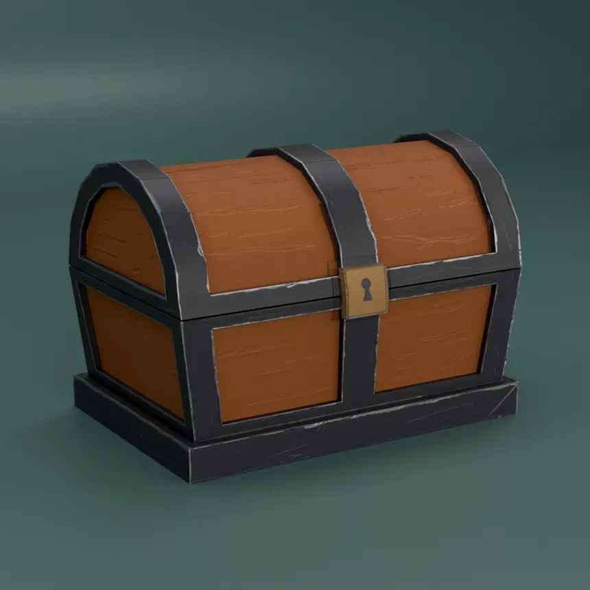 Stylised Treasure Chest