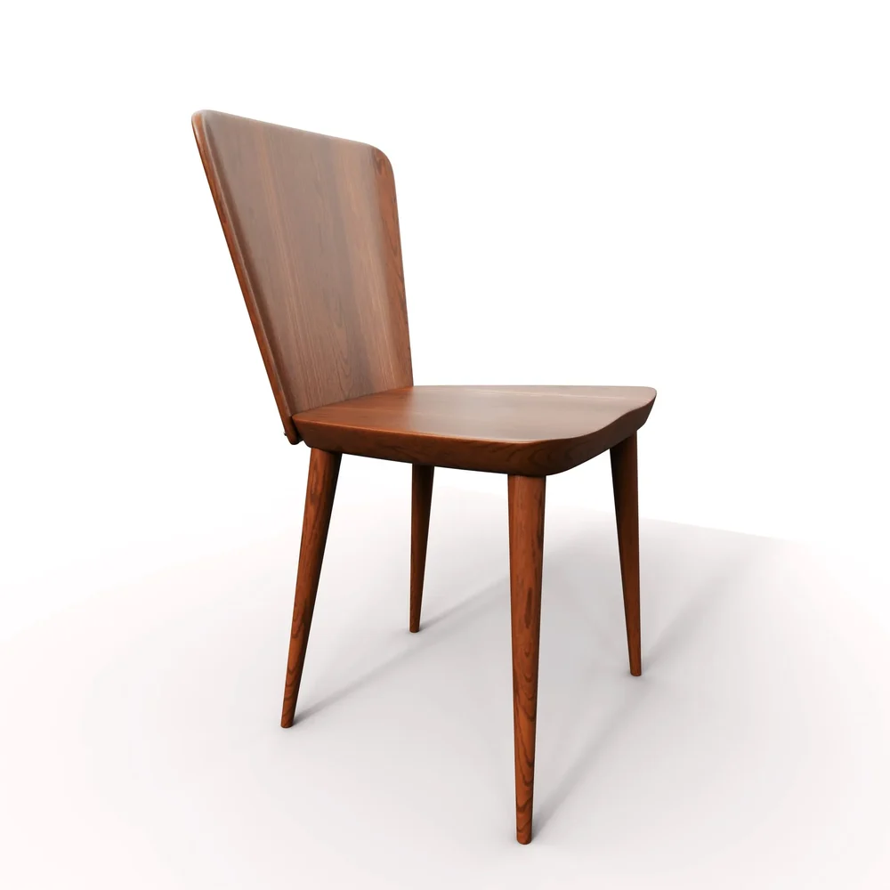 Wood Chair 01