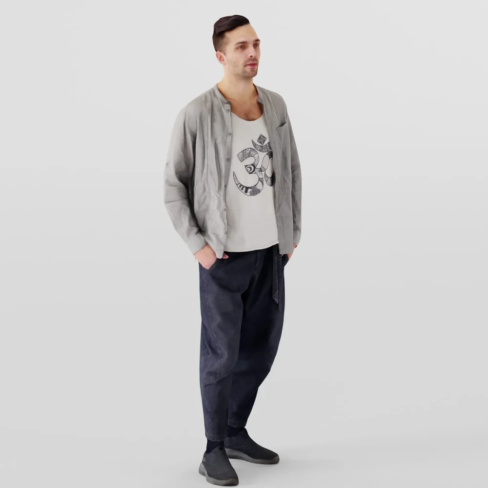 Guy In Bakaru Pants