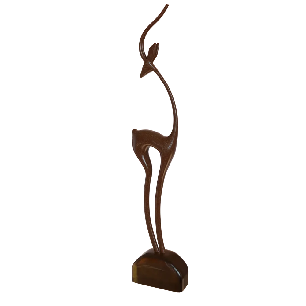 Miniature Deer Sculpture