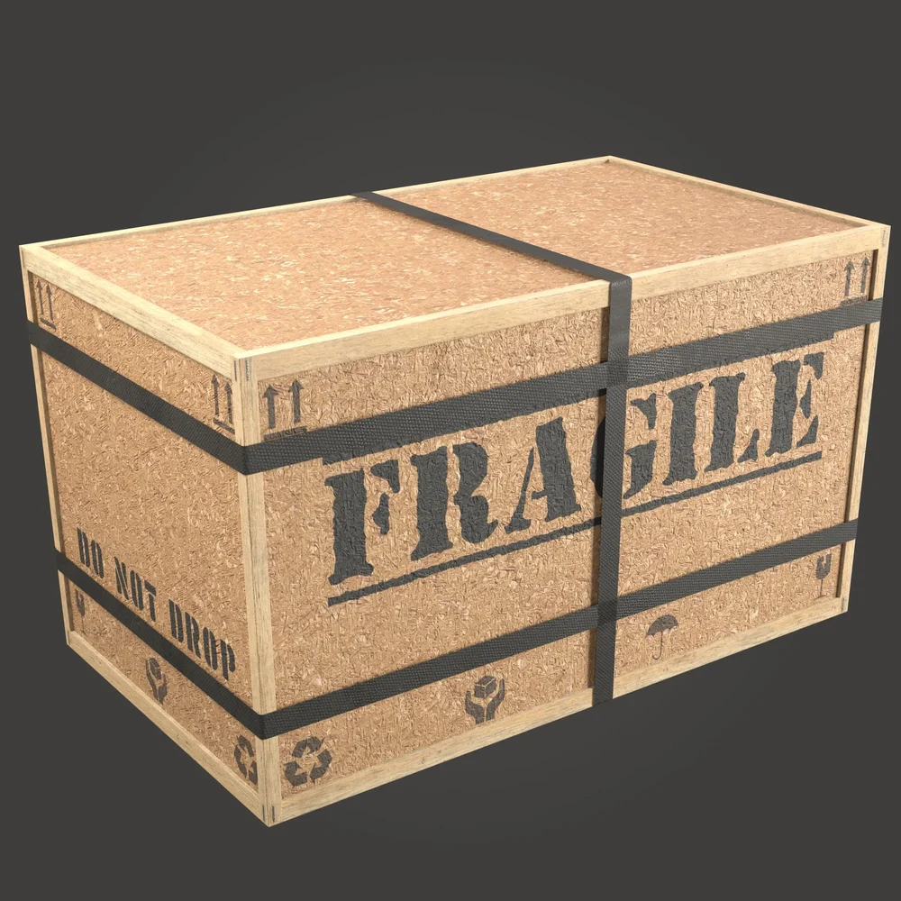 Chipboard Cargo Box 7