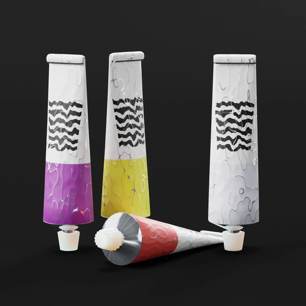 A Tube Of Oil Paint