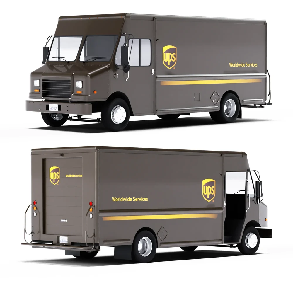 Ups Delivery Car