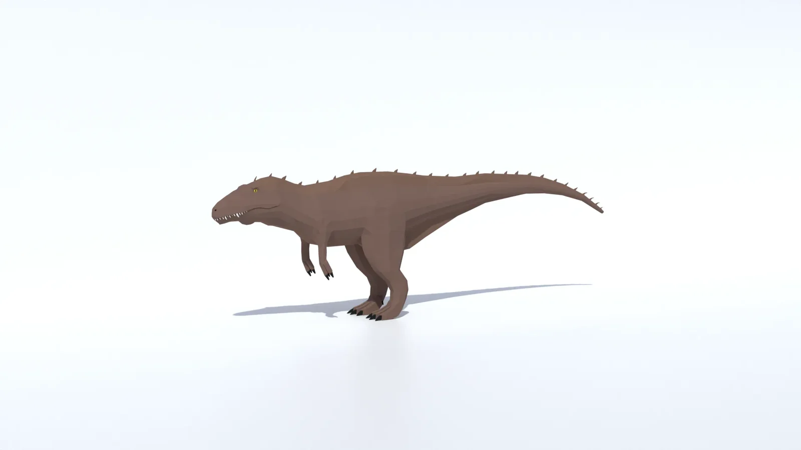 Low Poly Acrocanthosaurus