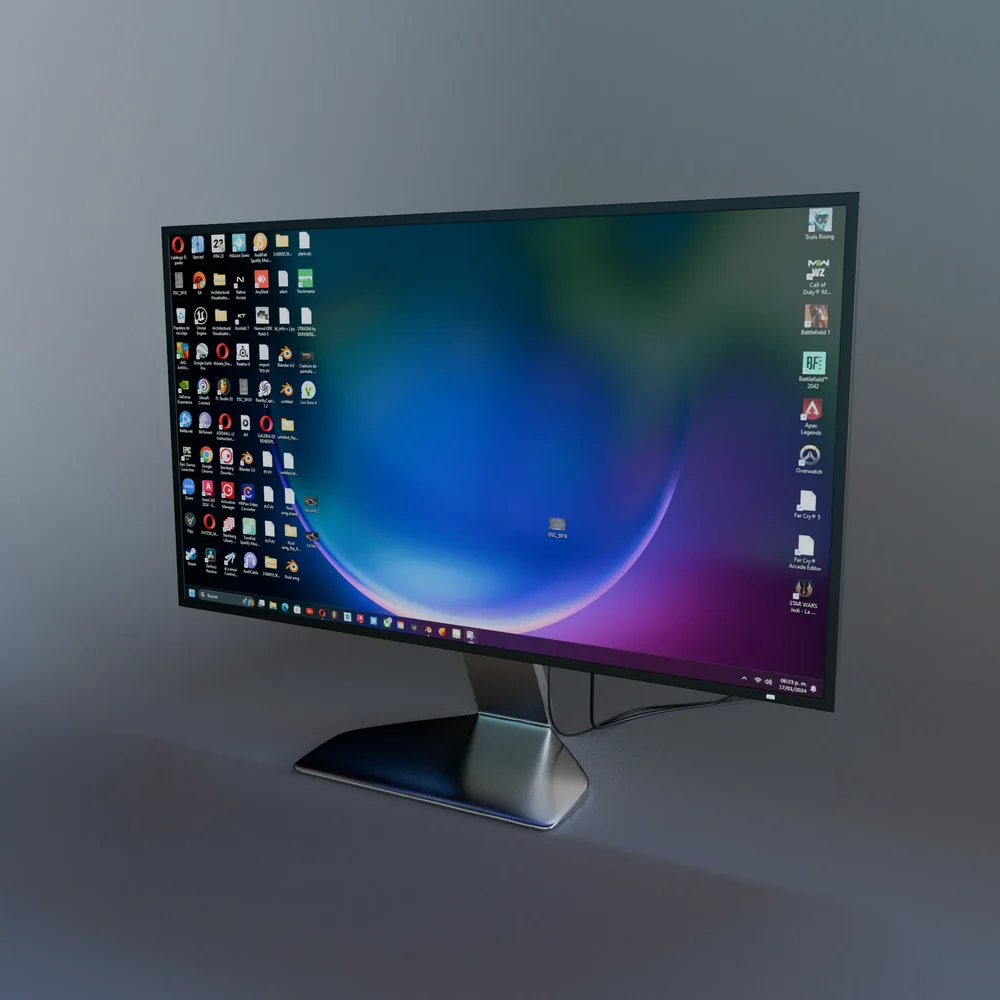 Pc Monitor Hp 27 Inch