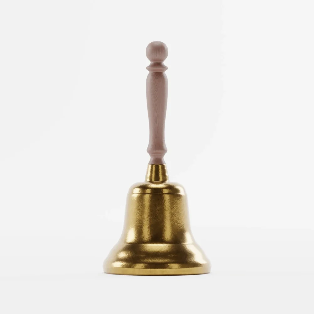 Bronze Holiday Bell