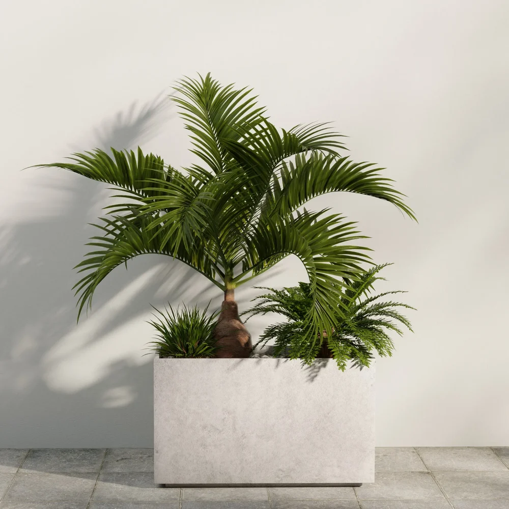 Tree And Bush Garden Box Outdoor Small