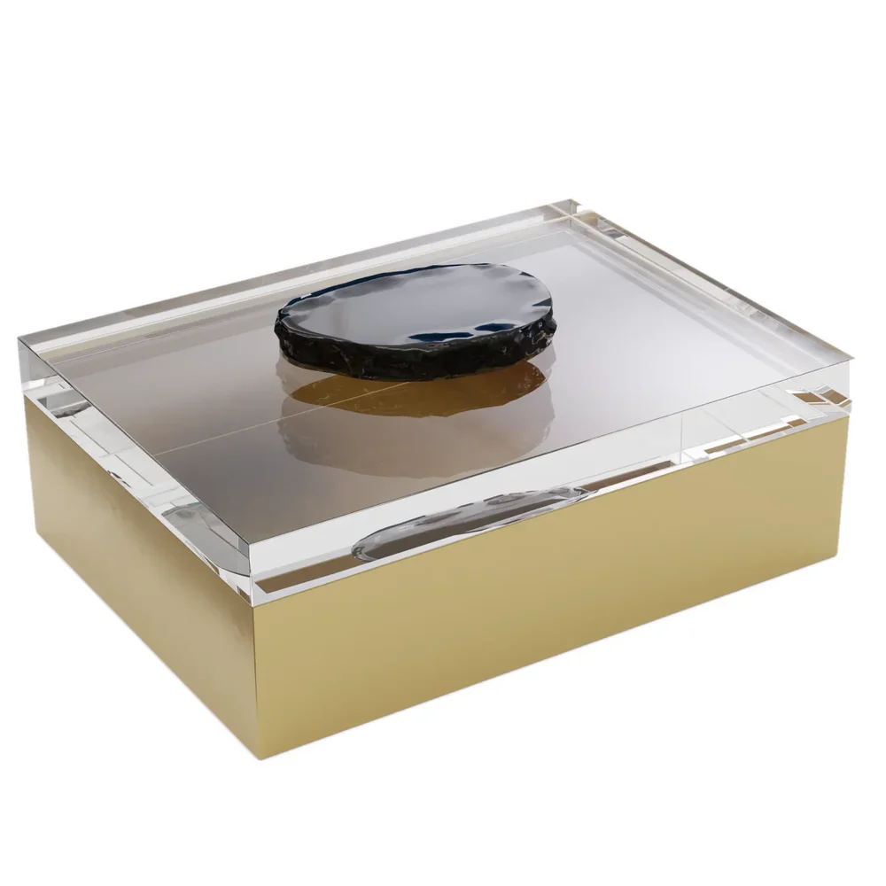Billie Agate Trinket Box