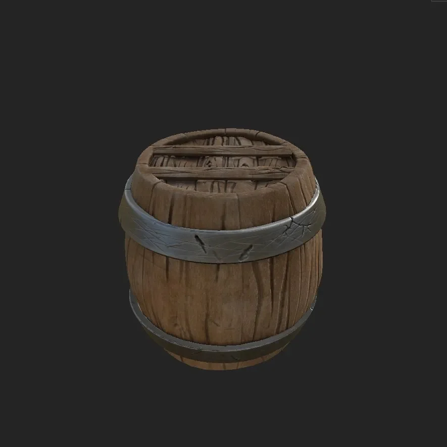 Stylized Barrel