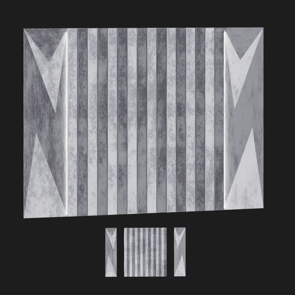 Grey Velvet W/Arrows
