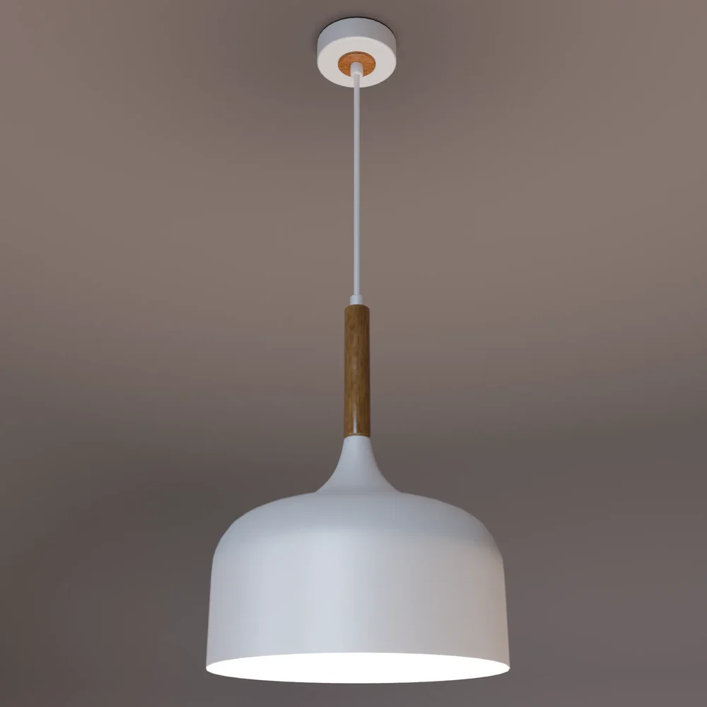 White Pendant Light