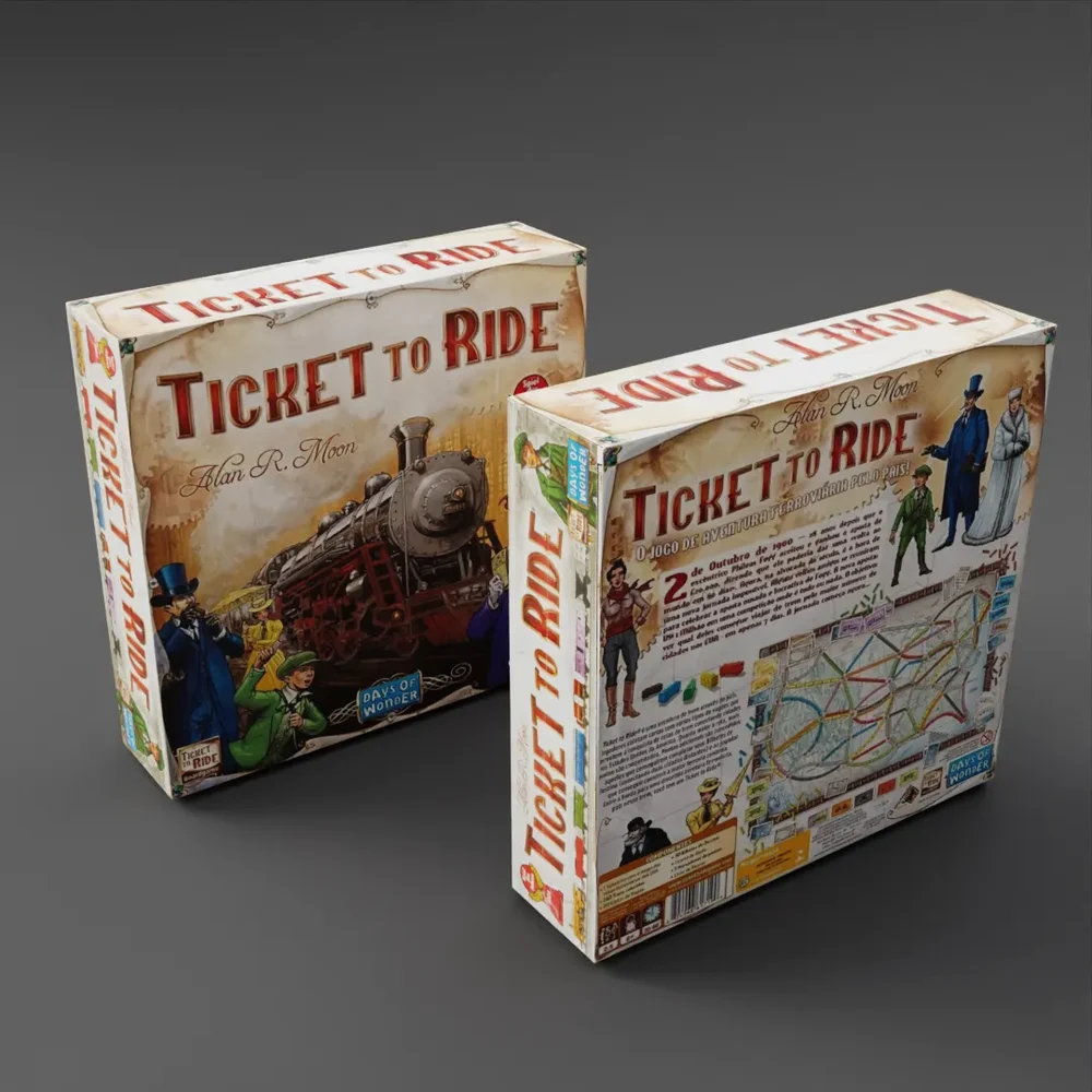 Ticket To Ride Boardgame