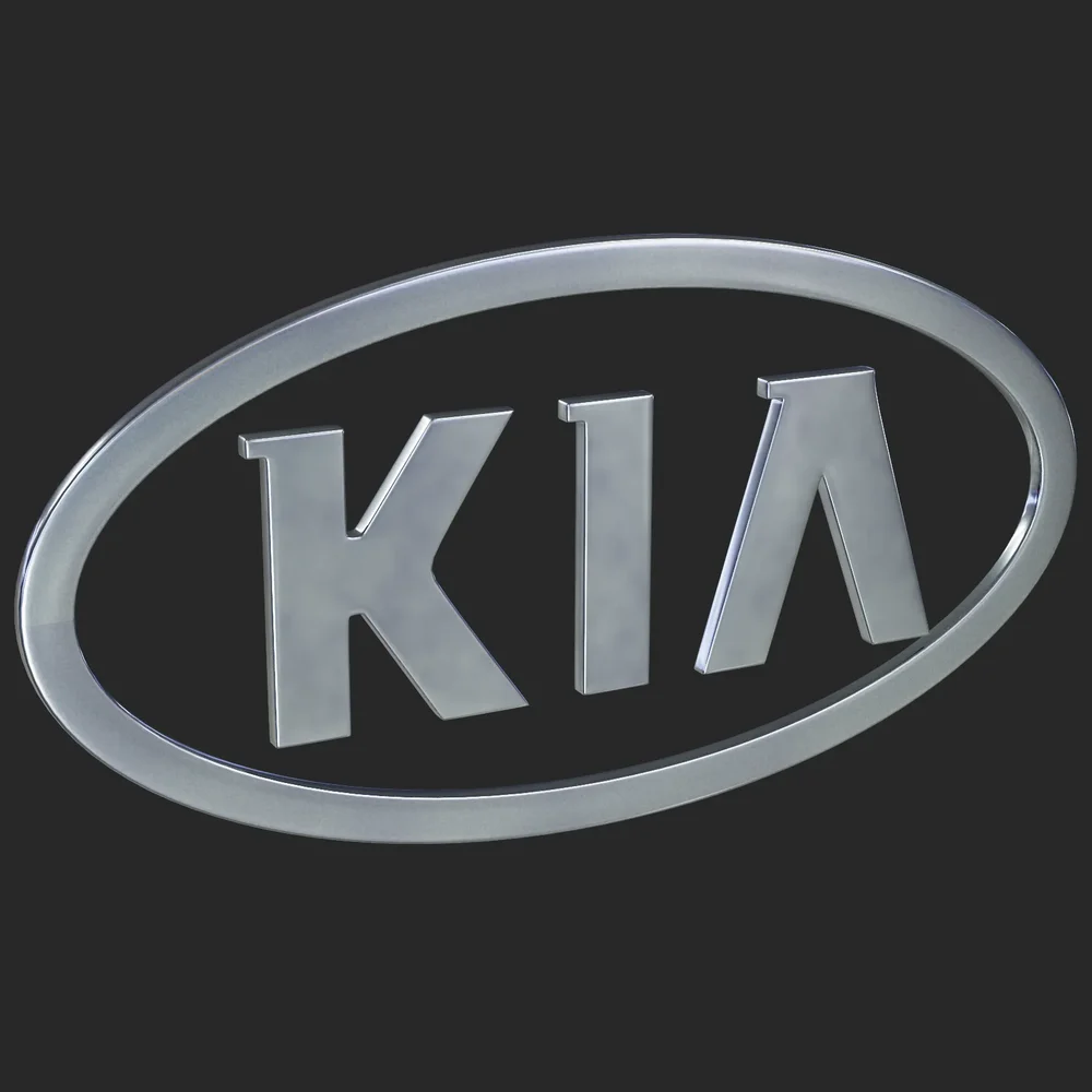 Kia Logo 3d Model