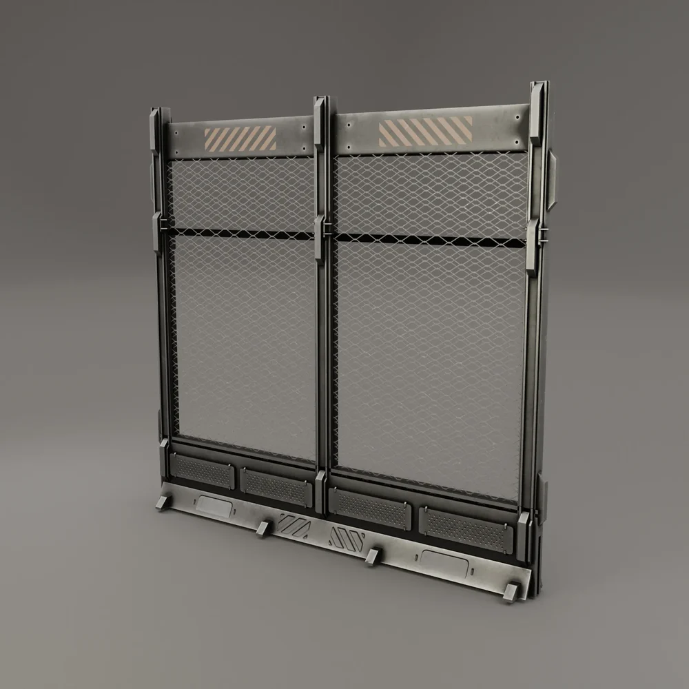 Sci-Fi Security Fence