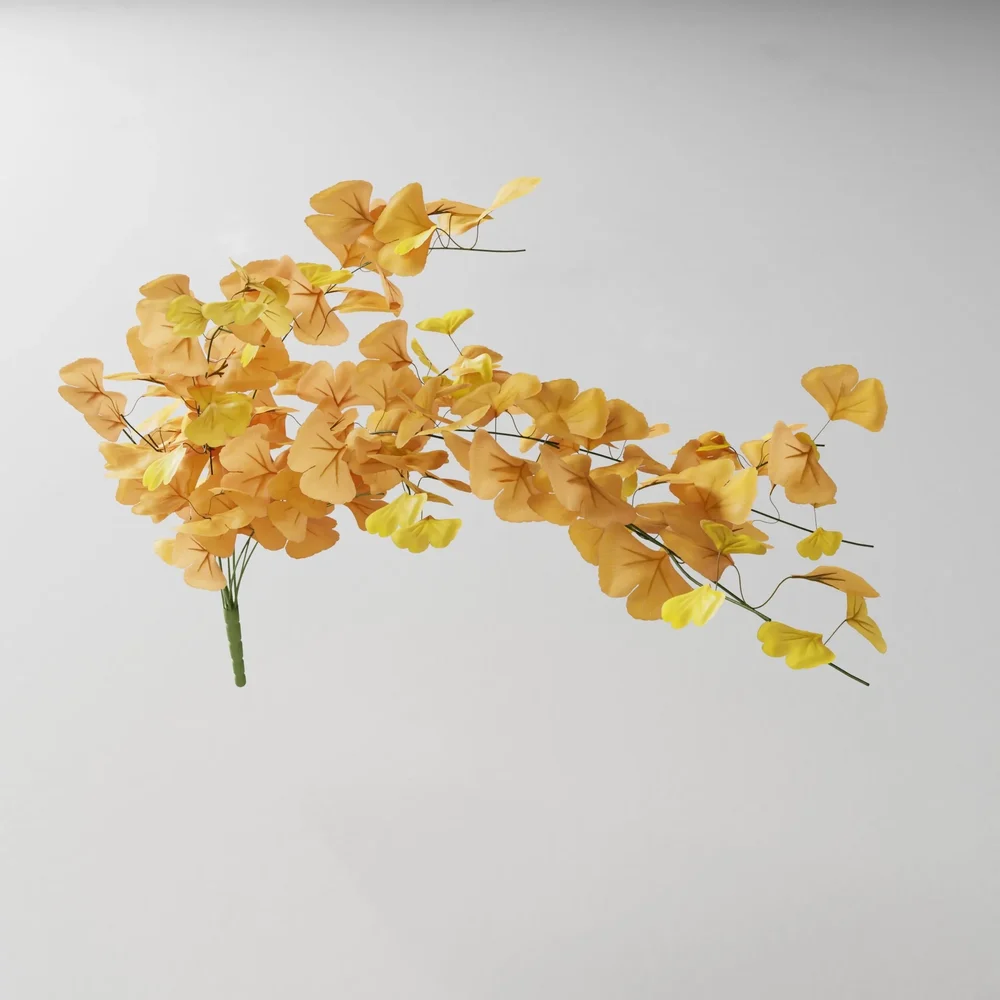 Artificial Tendril Ginko Autumn V1