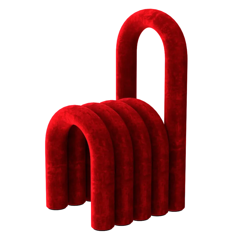 Shaped Pipe Chair