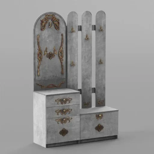 White Ornament Rack