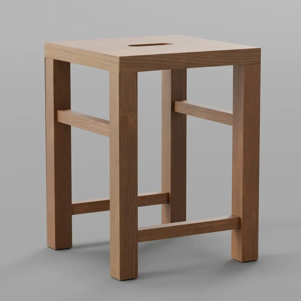 Wooden Stool