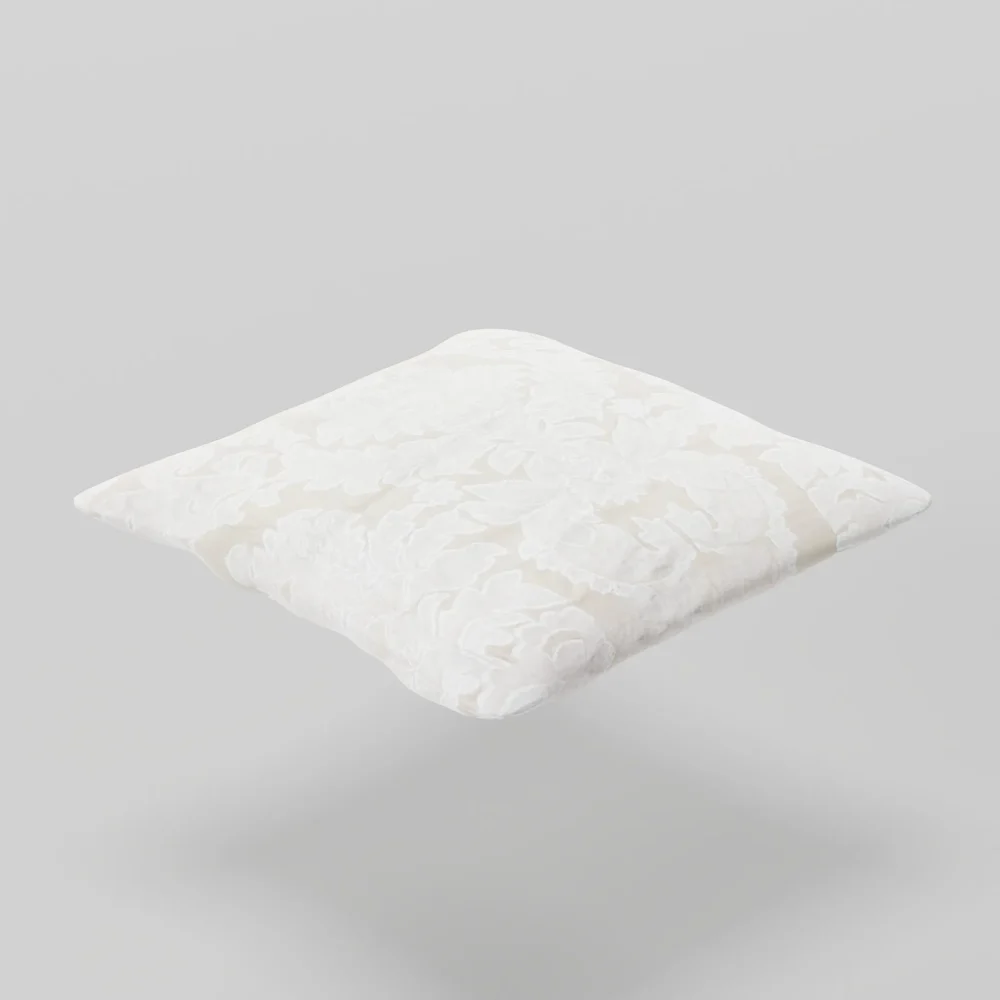 Francesca Hand Embroidered Throw Pillow