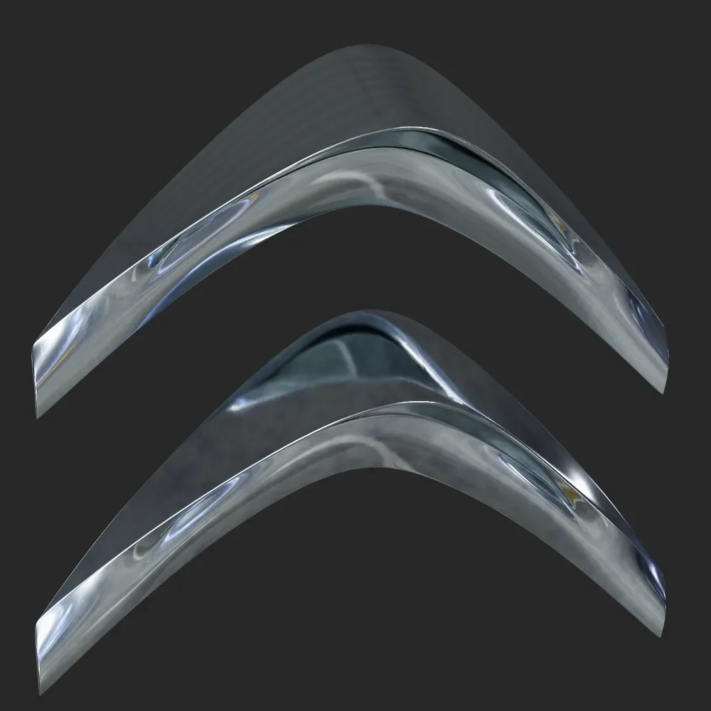 Citroen Logo 3d Model