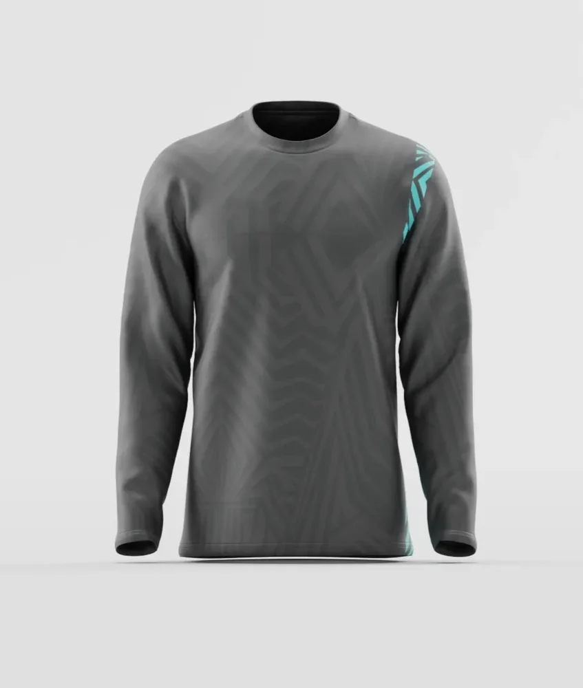 Charcoal Grey Long-Sleeve