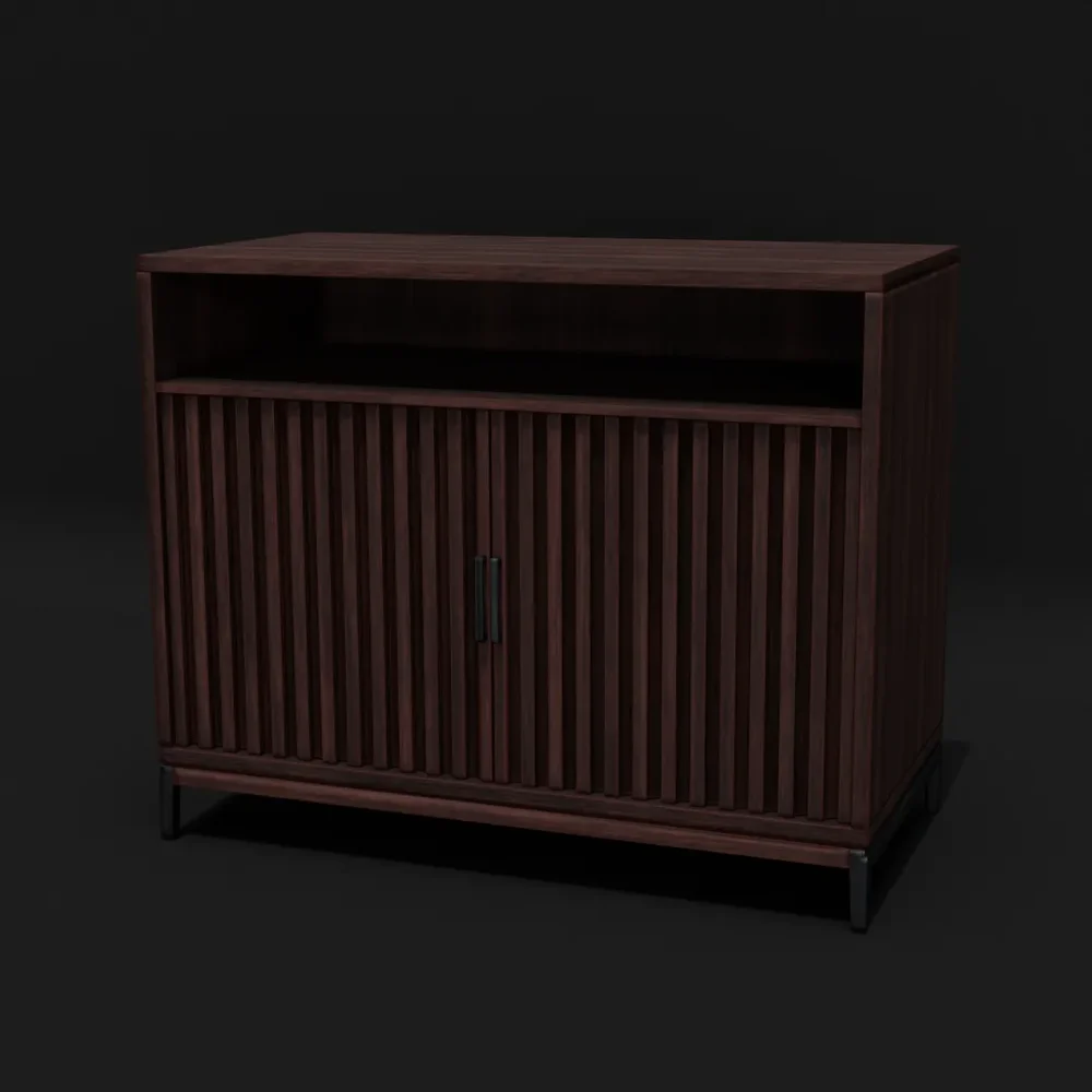 Cherry Wood Tv Cabinet