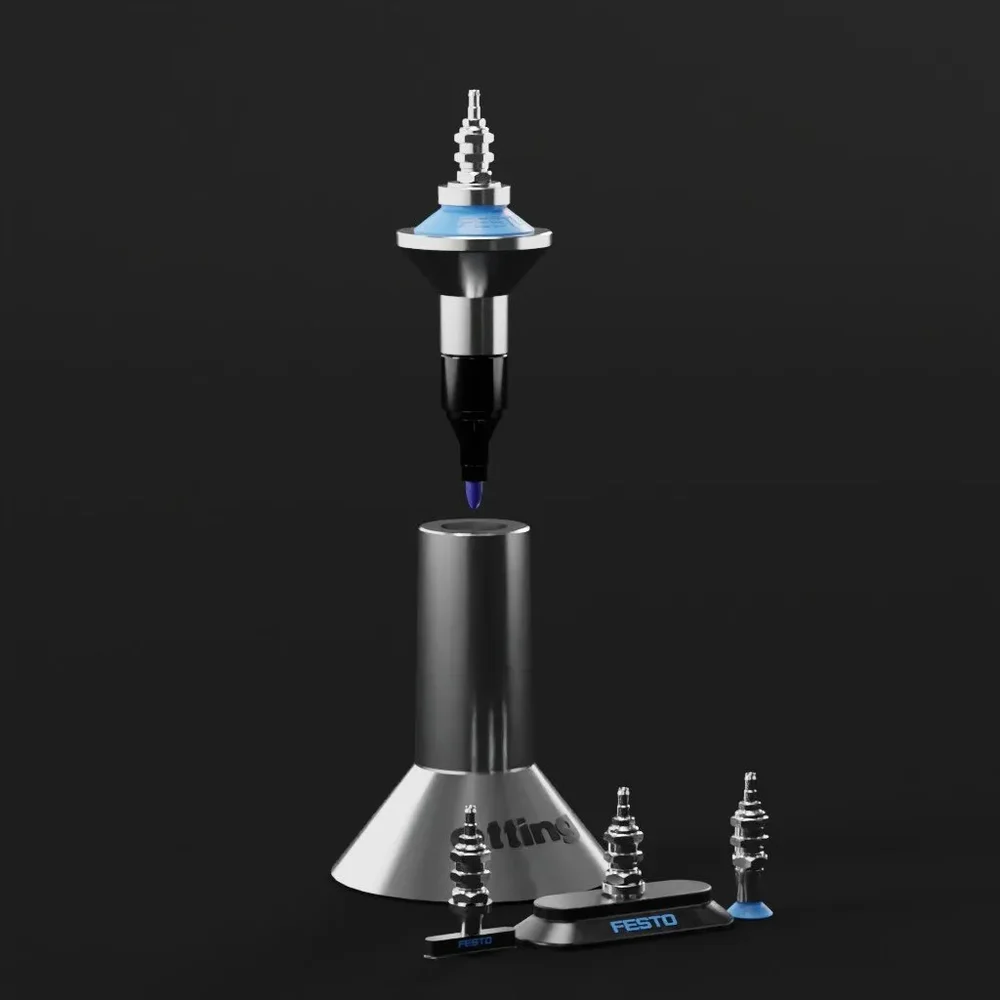Robot Festo Vacuum Cups And Pens