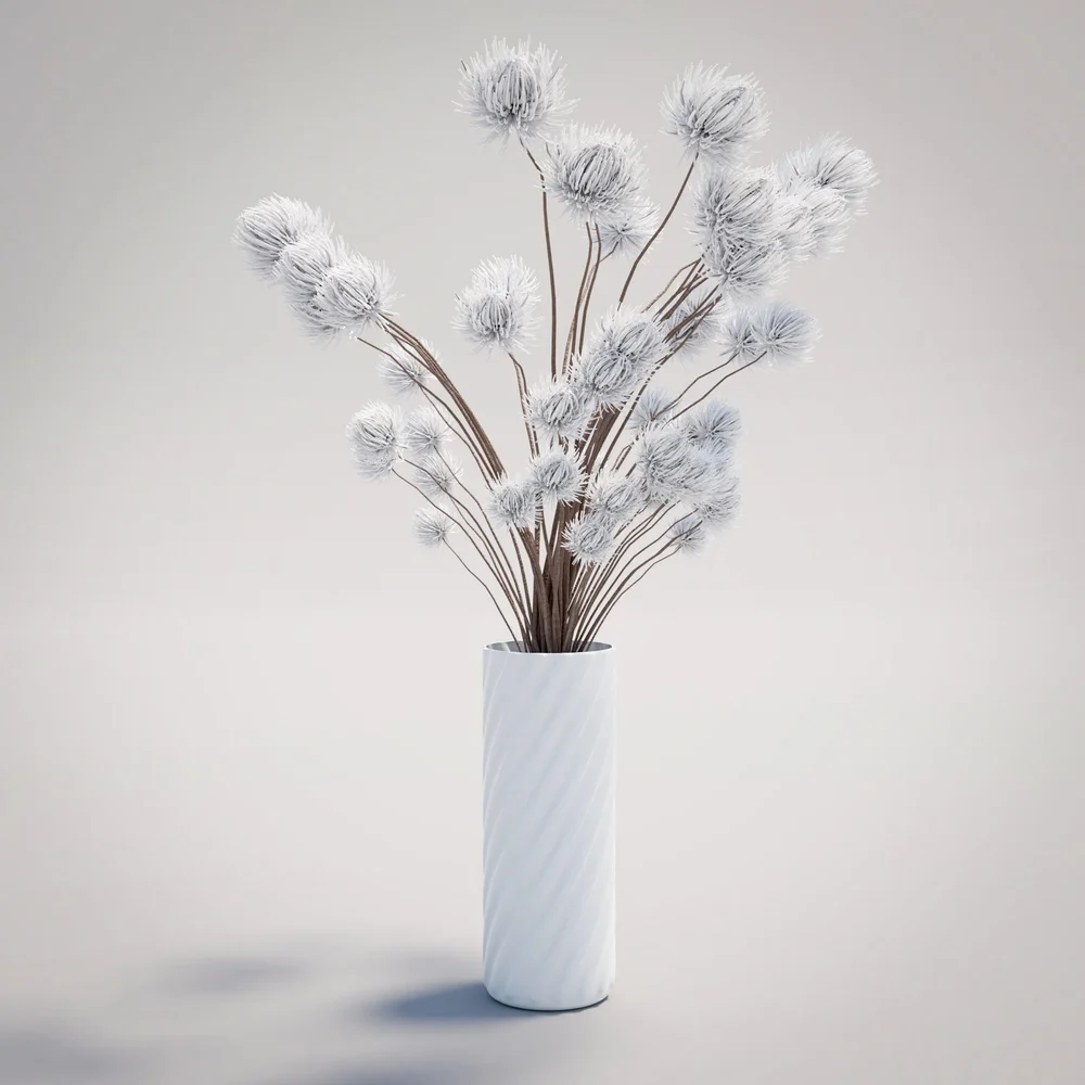 Decoration Vase With Flowers