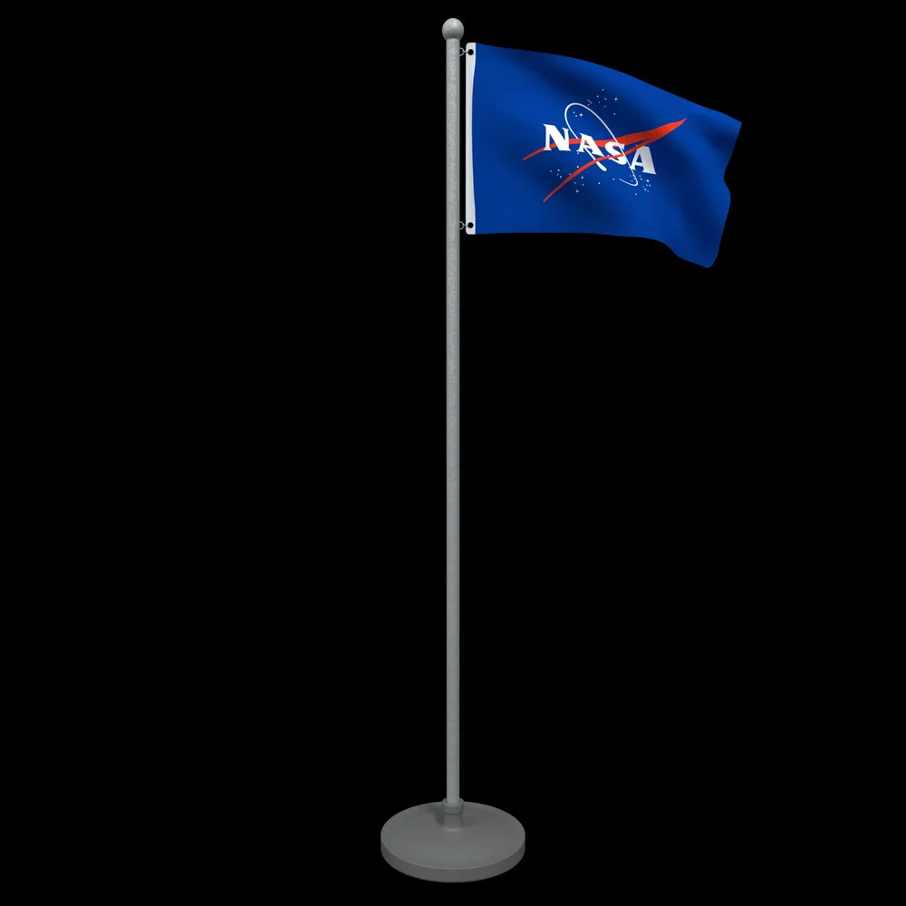 Animated Flag Of Nasa