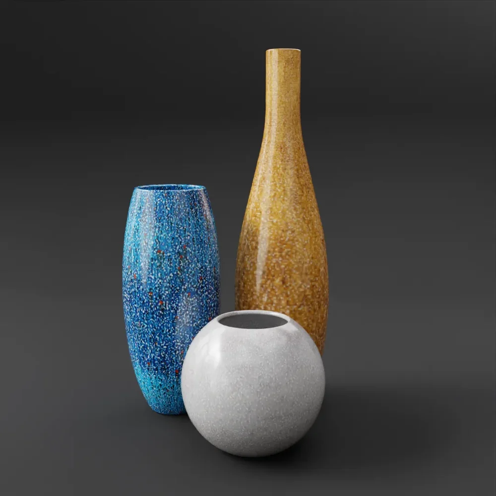 Colorful Vases